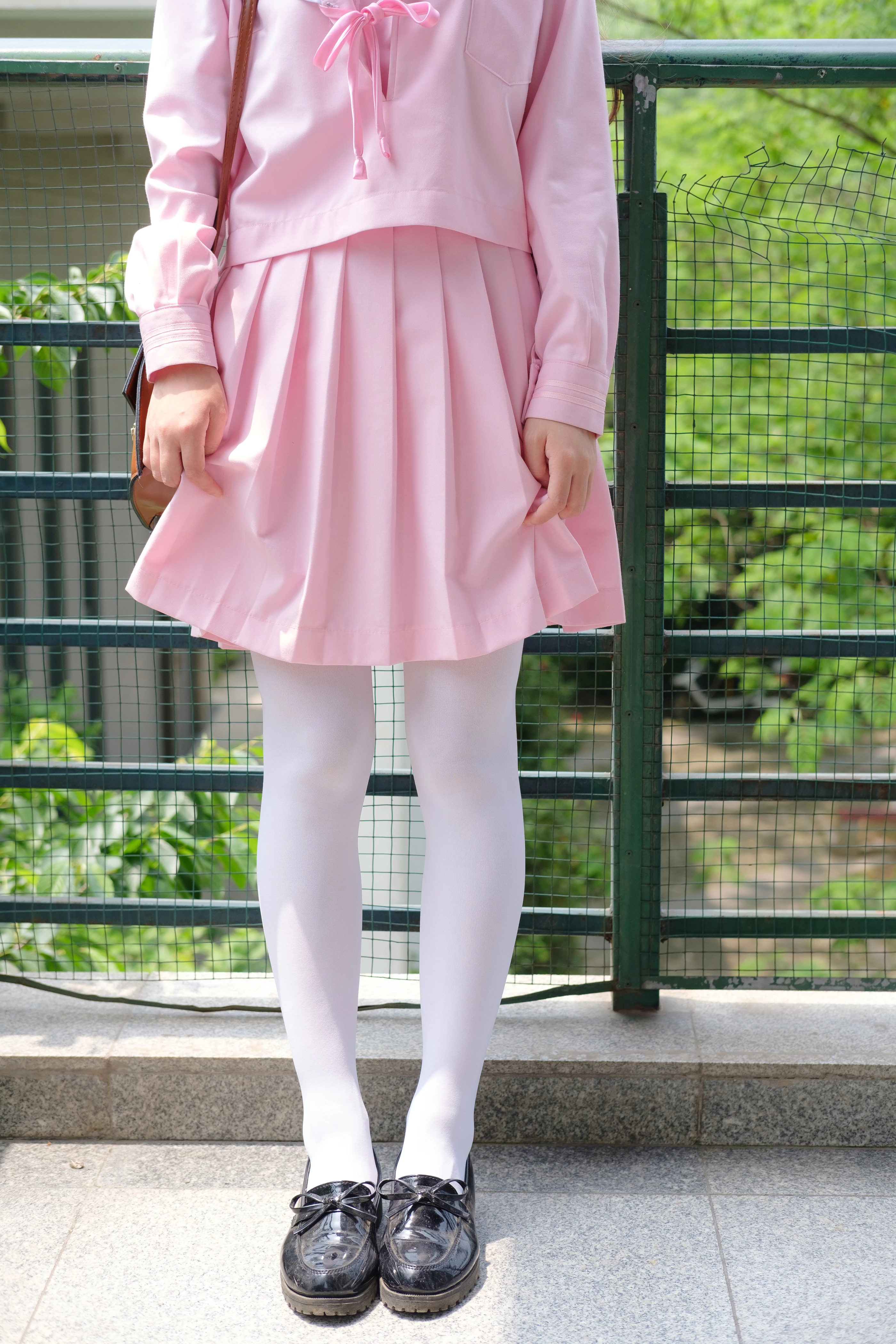 森萝财团 [X-026] JK粉色校服白丝 [113P 1V]插图6